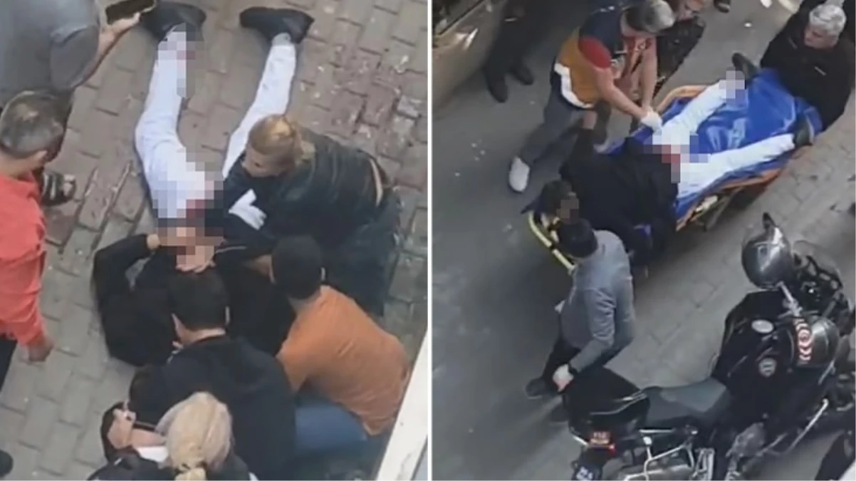 Genç kadın sokak ortasında dehşet saçtı! Sinirlendiği sevgilisini sırtından defalarca bıçakladı