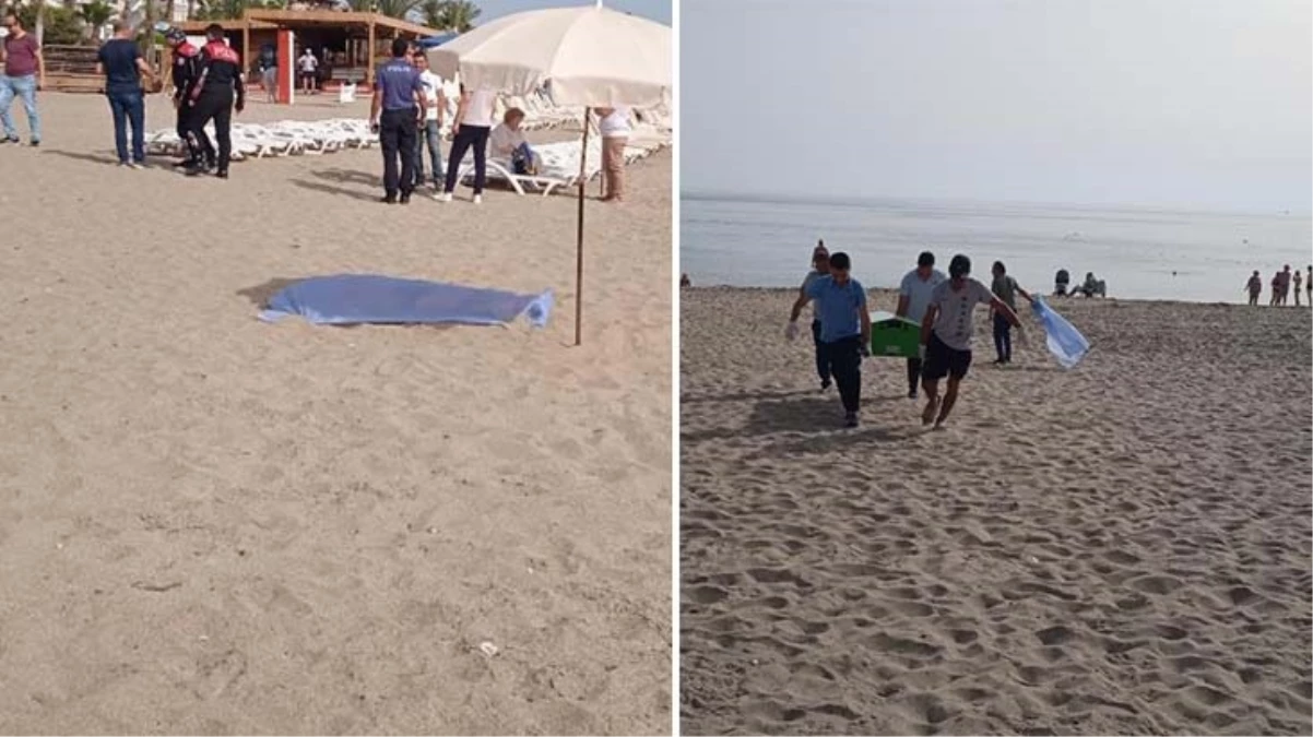 Sahilde güneşlenen turist, son nefesini kumların üzerinde verdi