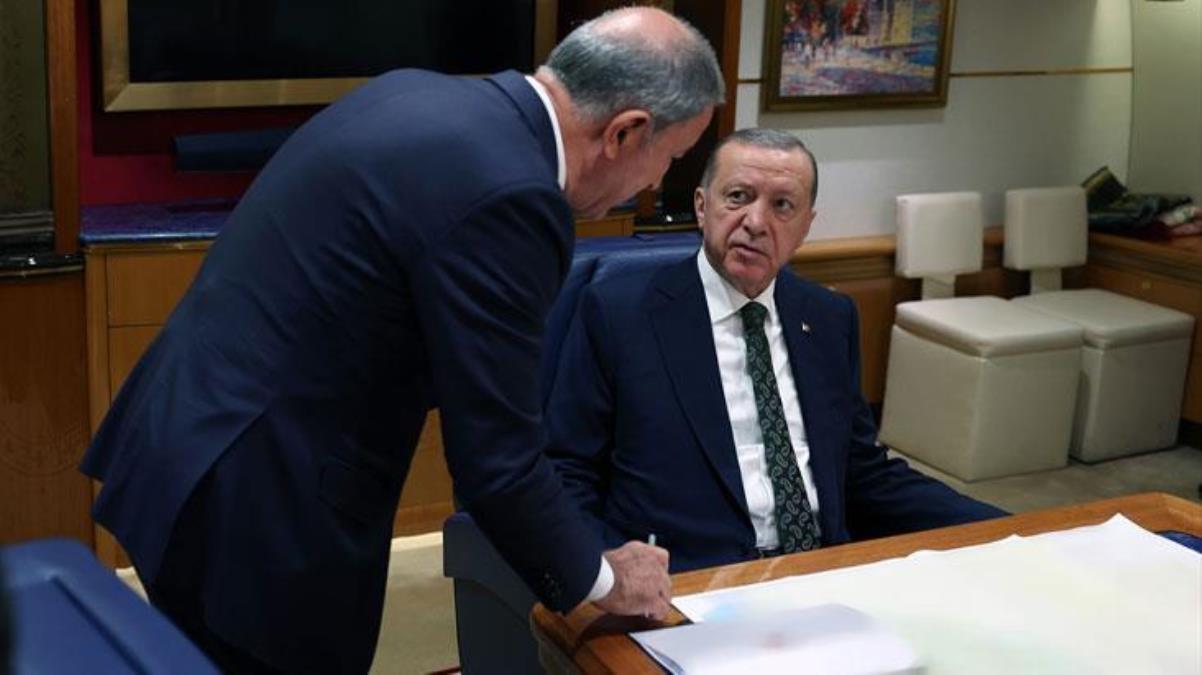 Son dakika: Görüntüler servis edildi! Cumhurbaşkanı Erdoğan harekat emrini böyle verdi