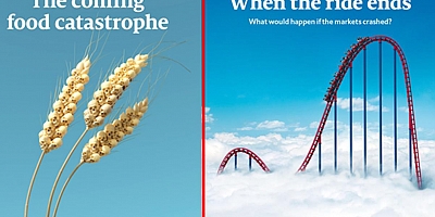 Kehanetlerine bir yenisini daha ekledi! The Economist dergisi yeni kapağında açlık krizine dikkat çekti...