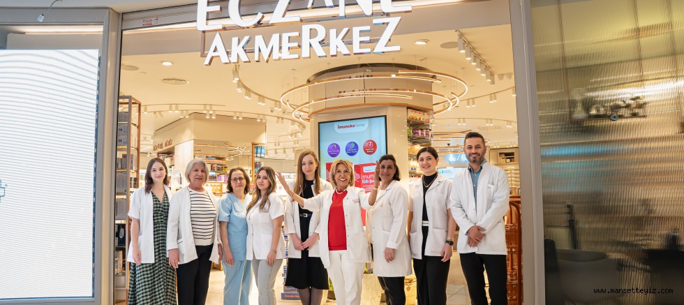 Türkiye’nin ilk AVM eczanesi  ‘Eczane Akmerkez’ 30 yaşında