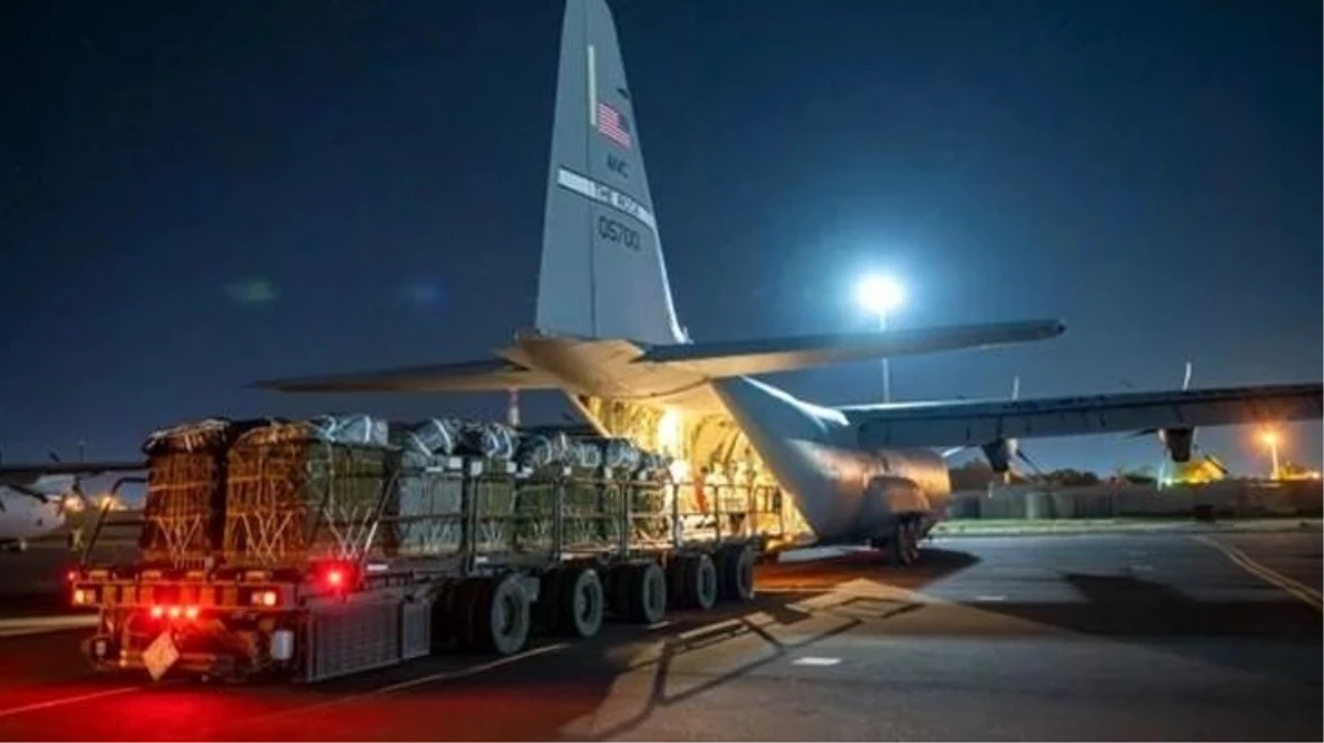 ABD, Ürdün ile iş birliği yaparak Gazze'ye havadan yardım indirdi