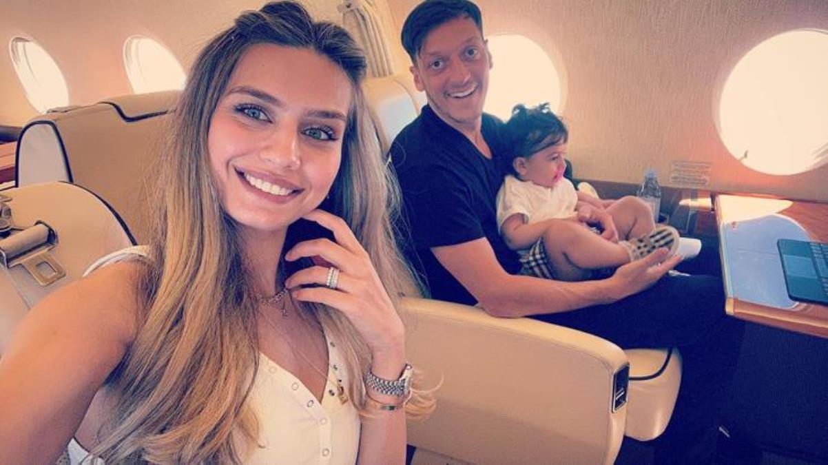 Mesut Özil ve Amine Gülşe'nin ikinci bebeği dünyaya geldi